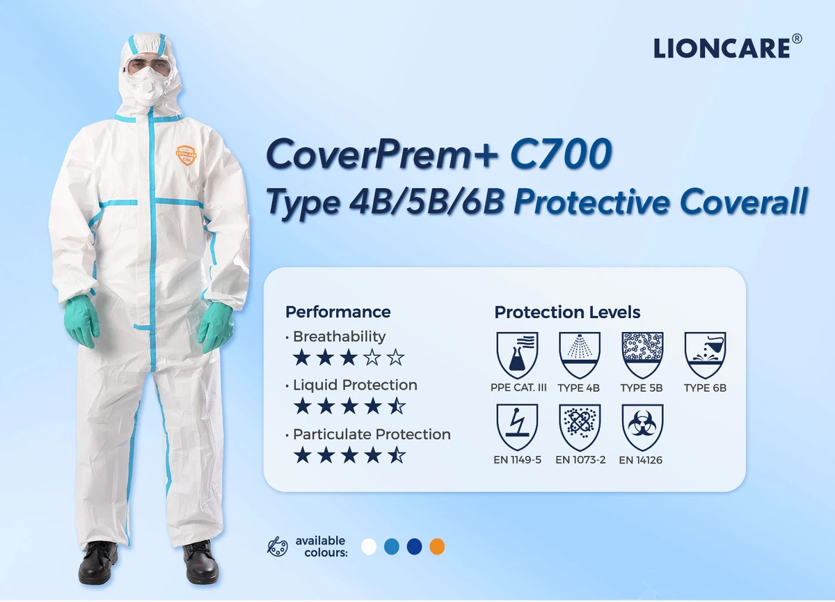 LIONCARE C700 COVERALL LIONCARE C700 COVERALL