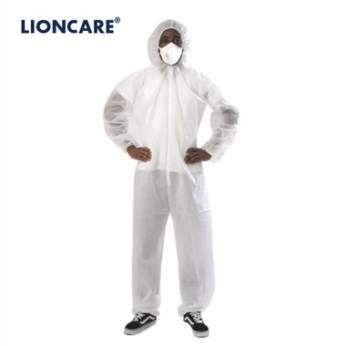 LIONCARE® CoverBasic Polypropylene Basic Disposable Protective Coverall